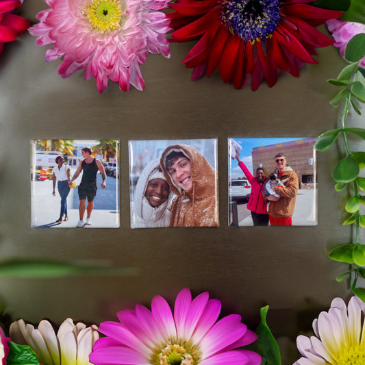 Square Photo Magnets